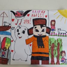 Виктория в конкурсе «Путешествие с Умкой и его друзьями»