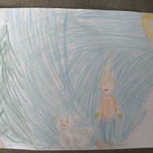 Александра в конкурсе «Путешествие с Умкой и его друзьями»