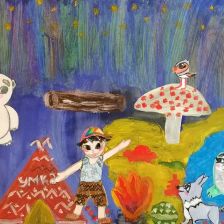 Арсений Евграшин в конкурсе «Путешествие с Умкой и его друзьями»