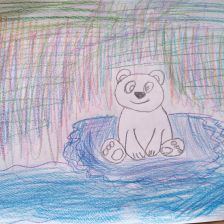 Алиса Тимофеева в конкурсе «Путешествие с Умкой и его друзьями»