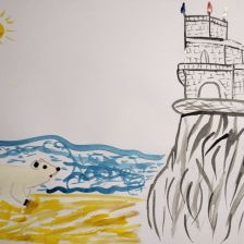 Сергей в конкурсе «Путешествие с Умкой и его друзьями»