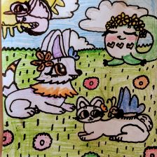 Настя в конкурсе «Путешествие с Умкой и его друзьями»