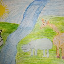 Артём в конкурсе «Путешествие с Умкой и его друзьями»