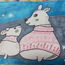 Катя Константиновна Челнокова в конкурсе «С праздником, Умка!»