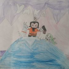 Александра Артемовна Кондакова в конкурсе «С праздником, Умка!»