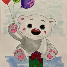 Варвара Никитина в конкурсе «С праздником, Умка!»