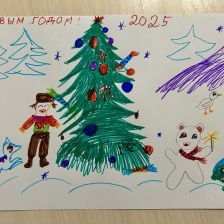 Полина Еланцева в конкурсе «Новогодняя ёлка для Умки»