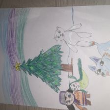 Мария Арсеновна Мурадян в конкурсе «Новогодняя ёлка для Умки»