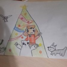 Адиля Рустамхановна Низамутдинова в конкурсе «Новогодняя ёлка для Умки»