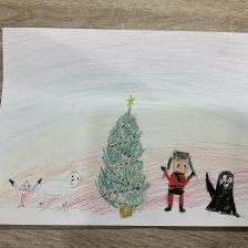 София Акимовна Изетова в конкурсе «Новогодняя ёлка для Умки»