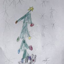 Ева Андреевна Мокрушина в конкурсе «Новогодняя ёлка для Умки»