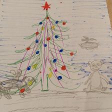 Денис Сергеевич Попов в конкурсе «Новогодняя ёлка для Умки»