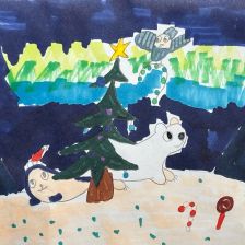 Алиса Александровна Пыстина в конкурсе «Новогодняя ёлка для Умки»