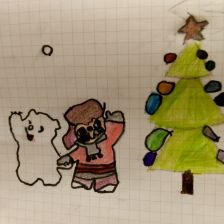 Илья Русланович в конкурсе «Новогодняя ёлка для Умки»