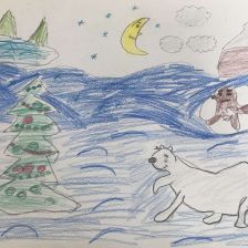 Вероника Витальевна Хачатурова в конкурсе «Новогодняя ёлка для Умки»