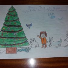 Анна Валерьевна Бугайчук в конкурсе «Новогодняя ёлка для Умки»