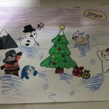 Алина Маратовна Галиулина в конкурсе «Новогодняя ёлка для Умки»