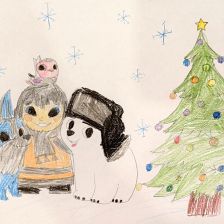 Анастасия Вадимовна Шапиро в конкурсе «Новогодняя ёлка для Умки»