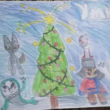 Полина Игоревна Рябухина в конкурсе «Новогодняя ёлка для Умки»