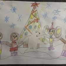 Стефания Михайловна Демина в конкурсе «Новогодняя ёлка для Умки»