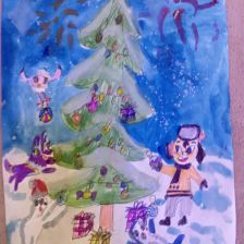 Маргарита Алексеевна Петрова в конкурсе «Новогодняя ёлка для Умки»