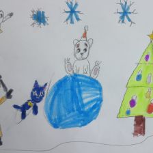 София Александровна Носкова в конкурсе «Новогодняя ёлка для Умки»