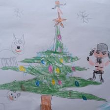 Роман Галиуллин в конкурсе «Новогодняя ёлка для Умки»