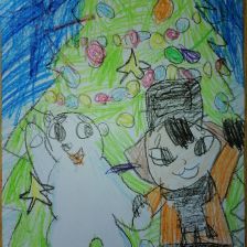 Иван Костомахин в конкурсе «Новогодняя ёлка для Умки»