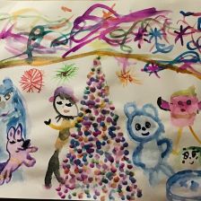 Малинка в конкурсе «Новогодняя ёлка для Умки»