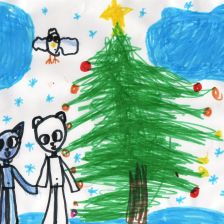 Анна Ветровская в конкурсе «Новогодняя ёлка для Умки»