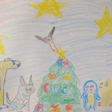 Варвара Дмитриевна Игнатова в конкурсе «Новогодняя ёлка для Умки»