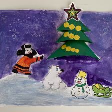 Таисия Александровна Саханова в конкурсе «Новогодняя ёлка для Умки»