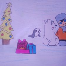 Данил Иванович Мудрак в конкурсе «Новогодняя ёлка для Умки»