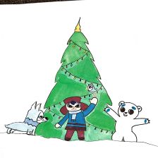 Ольга Владиславовна Власова в конкурсе «Новогодняя ёлка для Умки»