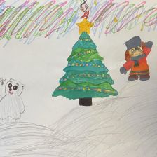 Никита Максимович Шахов в конкурсе «Новогодняя ёлка для Умки»