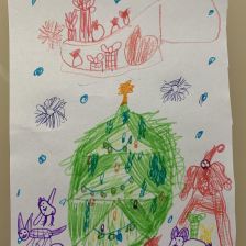 Ева Романовна Емельянова в конкурсе «Новогодняя ёлка для Умки»