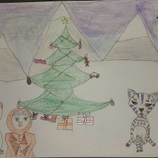 Яна Степановна Кулик в конкурсе «Новогодняя ёлка для Умки»