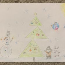 Алия Муратовна Борсова в конкурсе «Новогодняя ёлка для Умки»