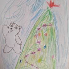 Ксения Сергеевна Каменева в конкурсе «Новогодняя ёлка для Умки»