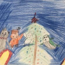 Богдан в конкурсе «Новогодняя ёлка для Умки»