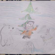 Виталина Ярославна Ухань в конкурсе «Новогодняя ёлка для Умки»