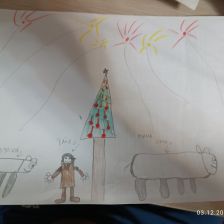 Тимур Муратович Тасбулатов в конкурсе «Новогодняя ёлка для Умки»