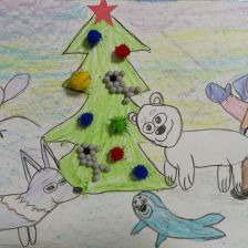 Софья Сергеевна Ковалева в конкурсе «Новогодняя ёлка для Умки»