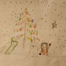 Ясмина Маратовна Гильмутдинова в конкурсе «Новогодняя ёлка для Умки»