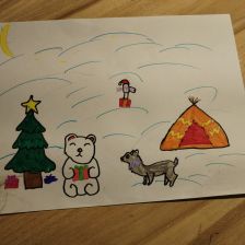 Мария в конкурсе «Новогодняя ёлка для Умки»