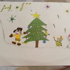 Александра Дмитриевна Свинцова в конкурсе «Новогодняя ёлка для Умки»