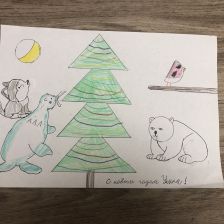 Зейнаб Альбертовна Хабибуллина в конкурсе «Новогодняя ёлка для Умки»