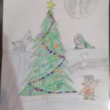 Дарья Витальевна Ручкина в конкурсе «Новогодняя ёлка для Умки»