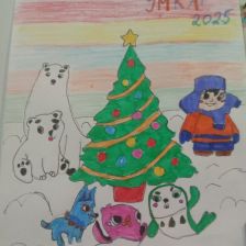 Алина Евгеньевна Сеппенен в конкурсе «Новогодняя ёлка для Умки»