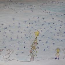 Полина Александровна Данилова в конкурсе «Новогодняя ёлка для Умки»